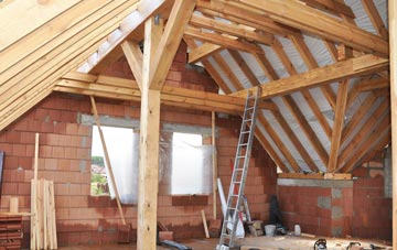 Forge Side attic trusses